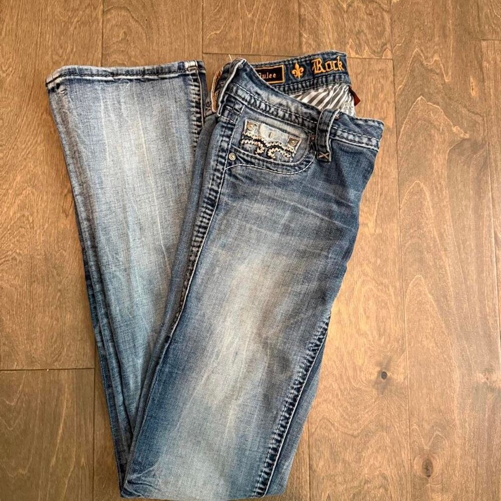 Rockrevival Women's Blue and Navy Jeans